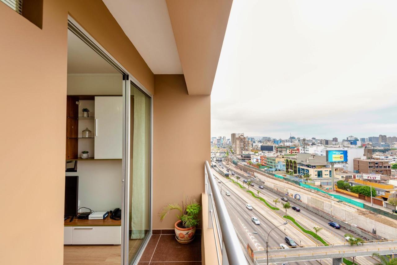 Alu Apartments - Limit With Miraflores Panoramic City View ليما المظهر الخارجي الصورة