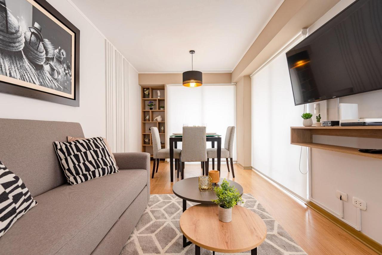 Alu Apartments - Limit With Miraflores Panoramic City View ليما المظهر الخارجي الصورة