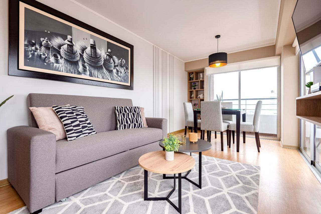 Alu Apartments - Limit With Miraflores Panoramic City View ليما المظهر الخارجي الصورة