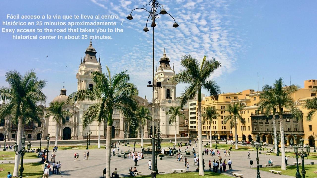 Alu Apartments - Limit With Miraflores Panoramic City View ليما المظهر الخارجي الصورة